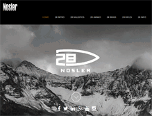 Tablet Screenshot of 28nosler.com